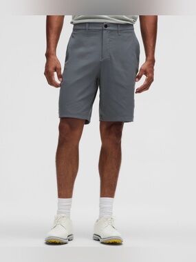 Lululemon Mens ABC Classic-Fit Golf Short 9" Size 34” Oil Grey NWT
